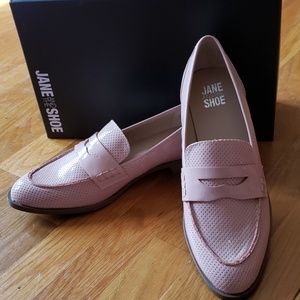 NIB$165 Hane & the Shoe EXPRESS Pink Penny Loafer